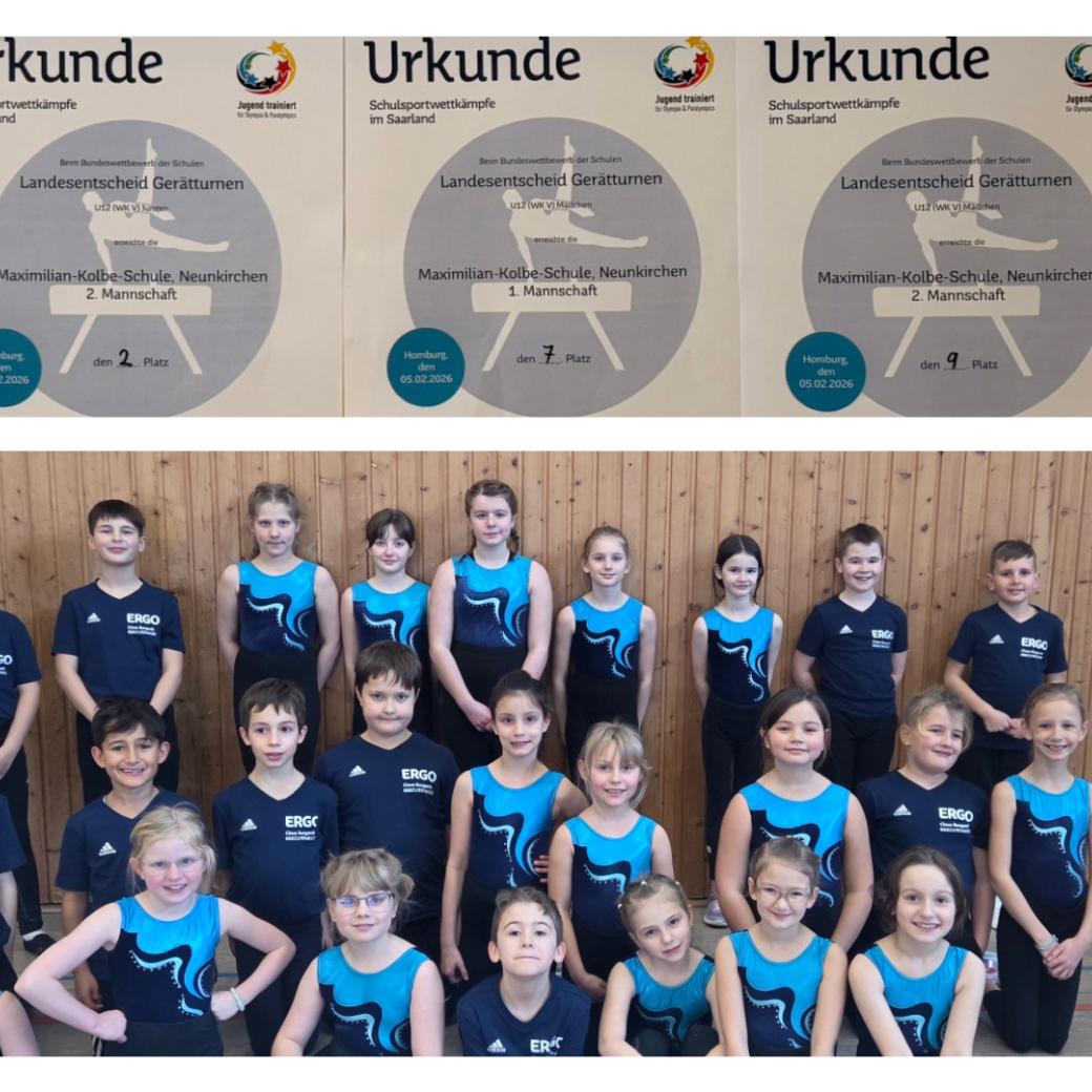 Turnen Jugend trainiert für Olympia