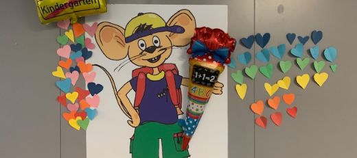 Maximaus mit Schultüte